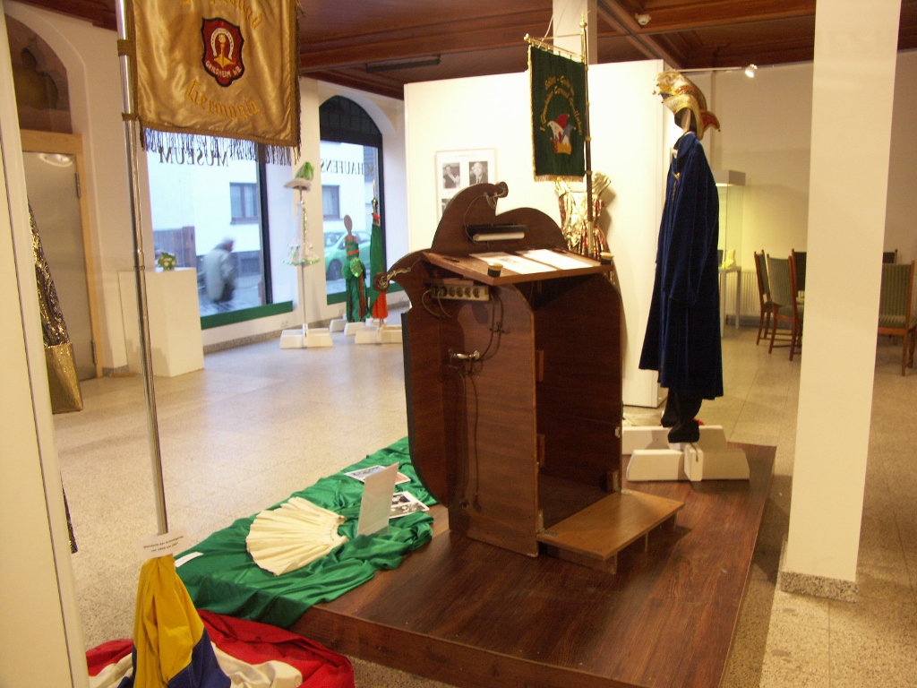 21.01.2011: Ausstellungseröffnung im Griesheimer Museum 130 Jahre Sängerbund-Germania u. 77 Jahre 